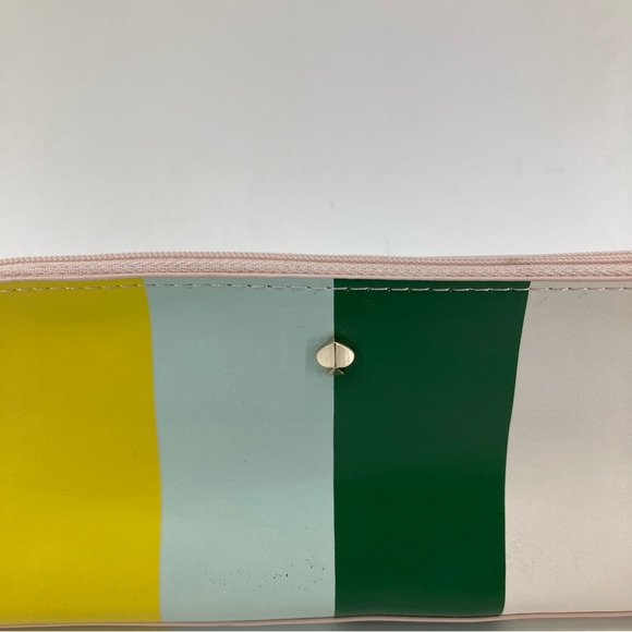 Kate Spade Stripe Pencil Case - Picture 2 of 7